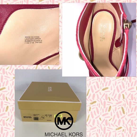 Michael Kors Agnes Open Toe Suede Bootie Heels 7.5 - Picture 3 of 8